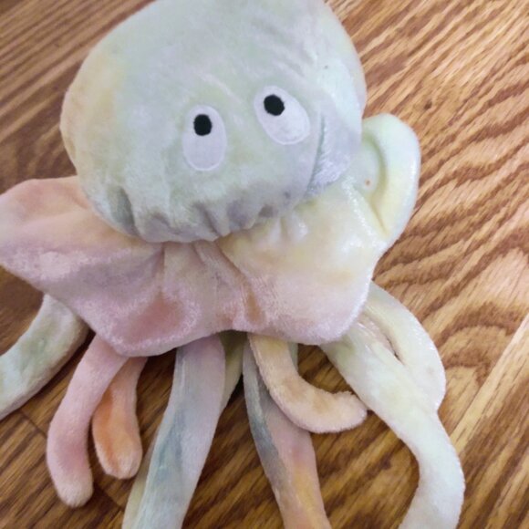 Plush Ty Beanie Baby Goochy Jellyfish stuffed toy - Picture 3 of 4
